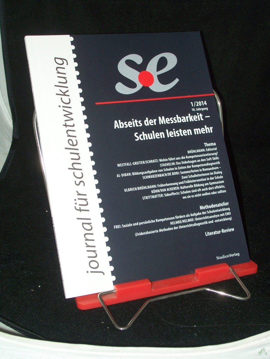 Product image 1 of the product “1/2014, Abseits der Messbarkeit, Schulen leisten mehr ”