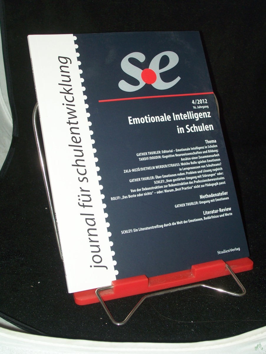 Product image 1 of the product “4/2012, Emotionale Intelligenz in Schulen ”