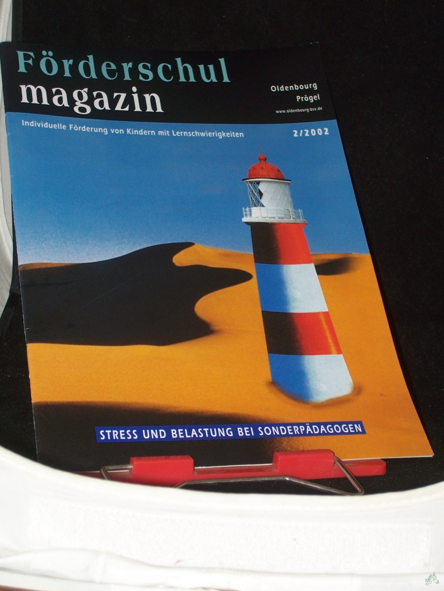 Product image 1 of the product “2/2002, Stress und Belastung bei Sonderpädagogen ”