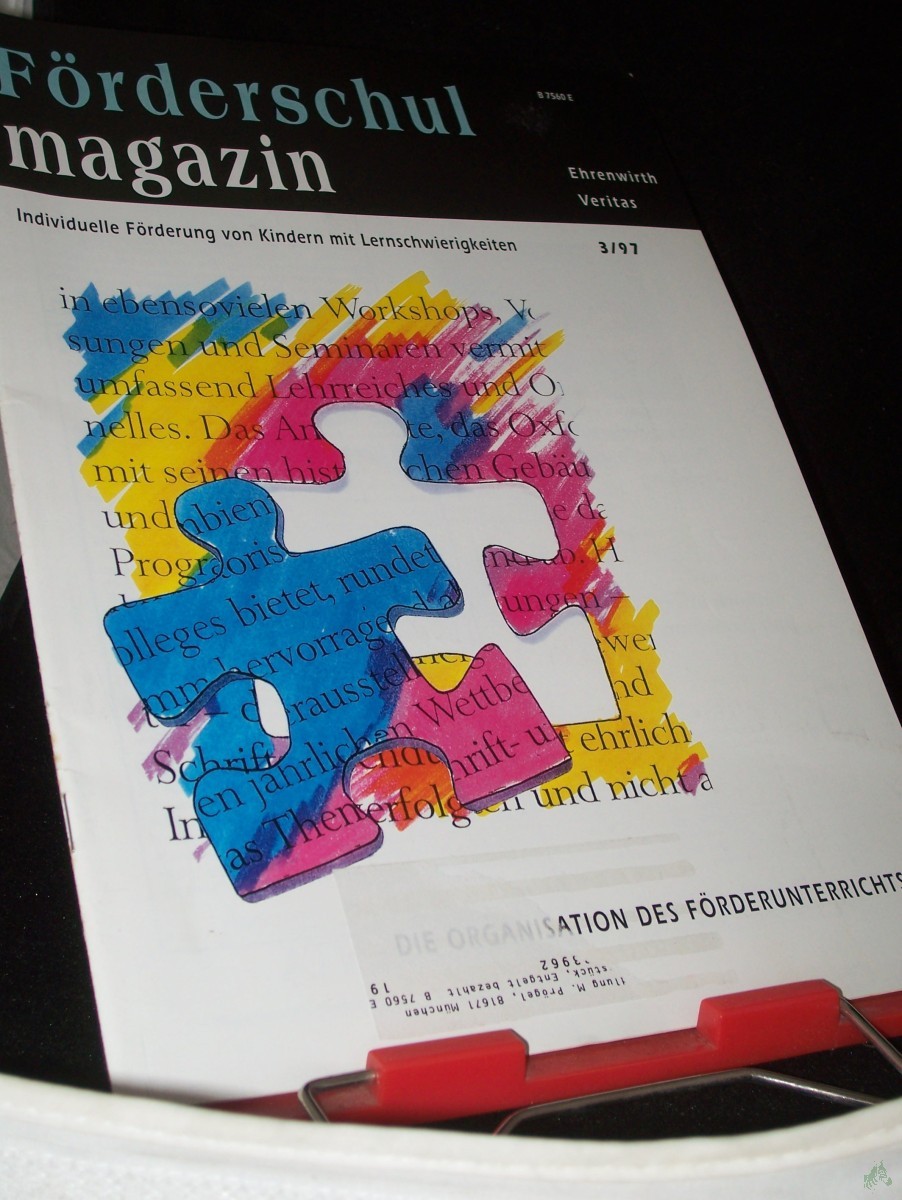 Artikelbild 1 des Artikels “3/1997, Die Organisation des Förderunterrichts “