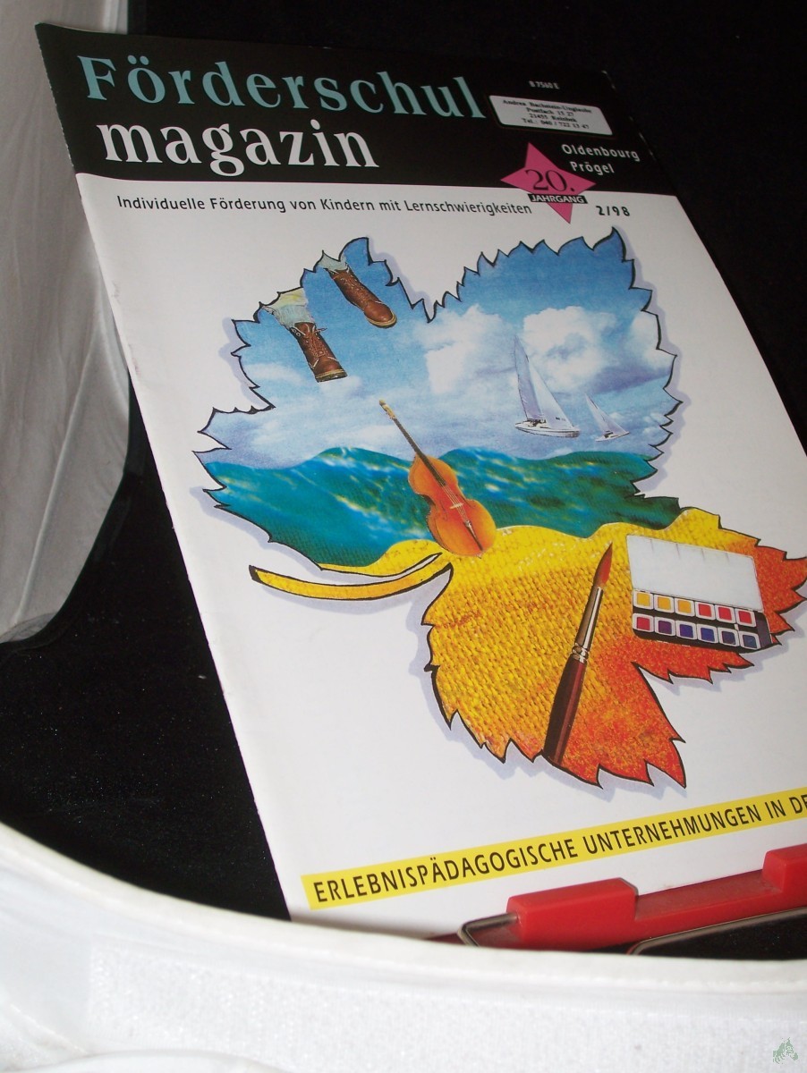 Product image 1 of the product “2/1998, Erlebnispädagogische Unternehmungen in der Förderschule ”