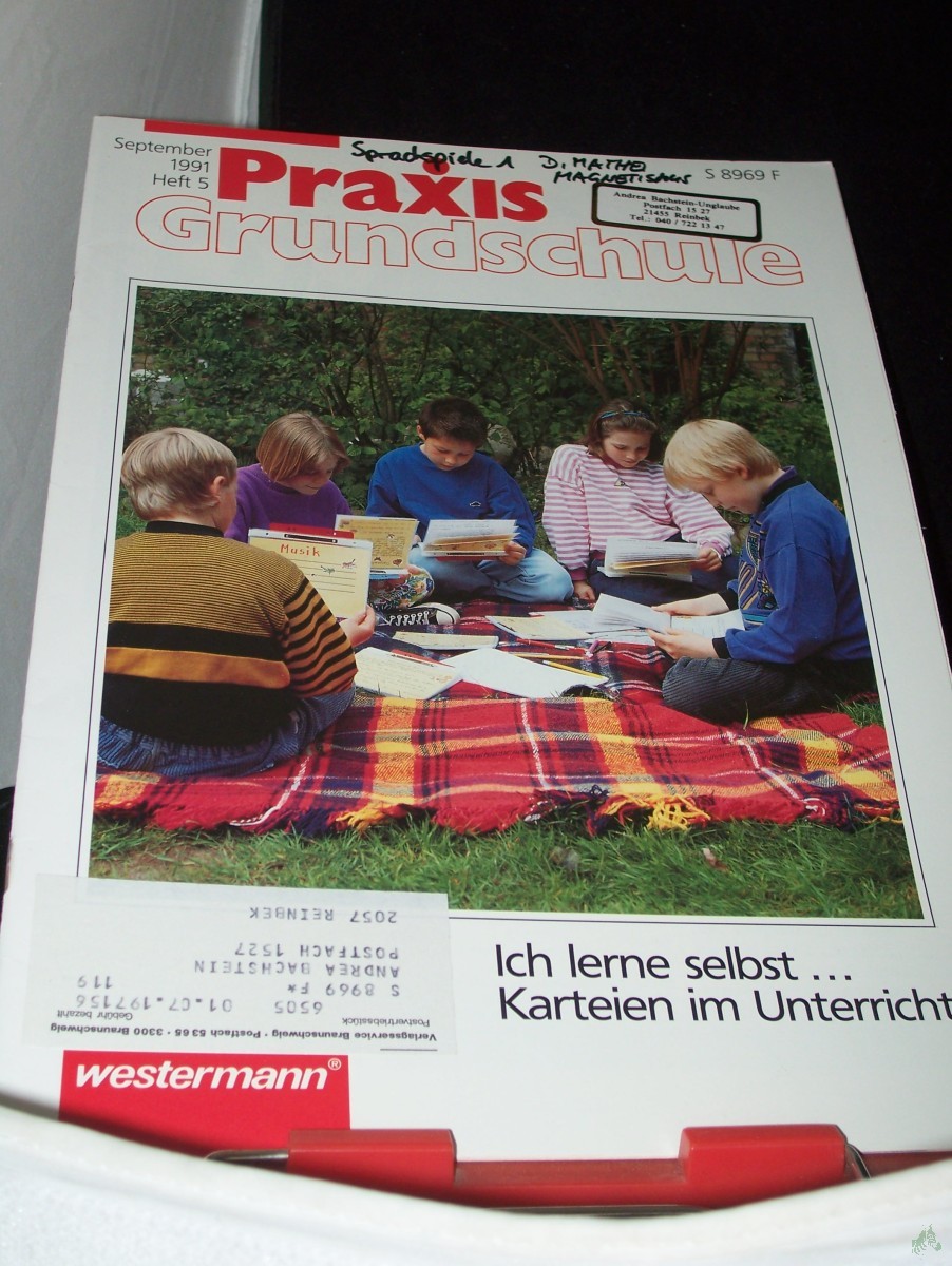 Artikelbild 1 des Artikels “5/1991, ich lerne selbst, Karteien im Unterricht “