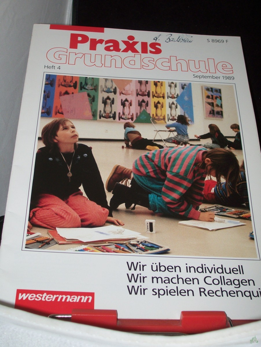 Product image 1 of the product “9/1989, Wir üben individuell wir machen Collagen wir spielen Rechenquiz ”