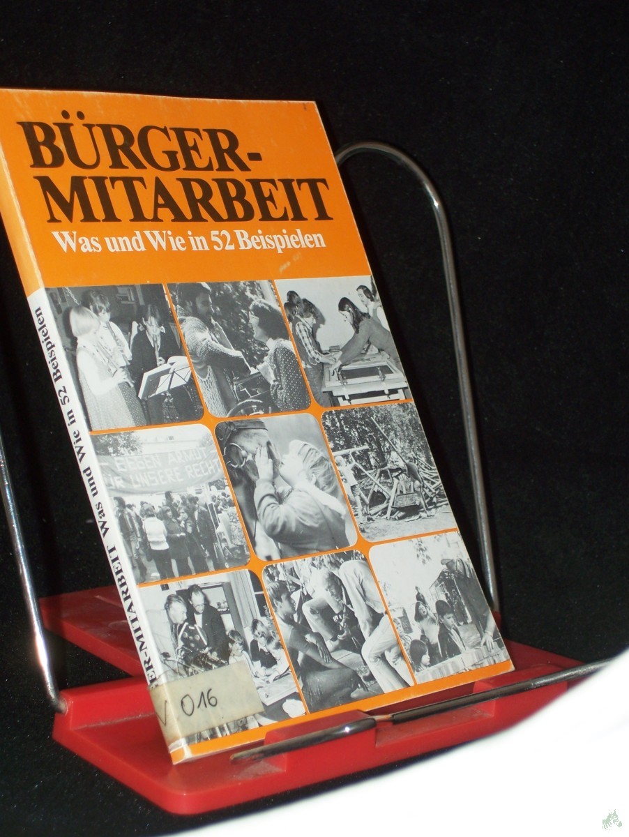 Artikelbild 1 des Artikels “Bürgerarbeit, Was und Wie in 52 Beispielen “