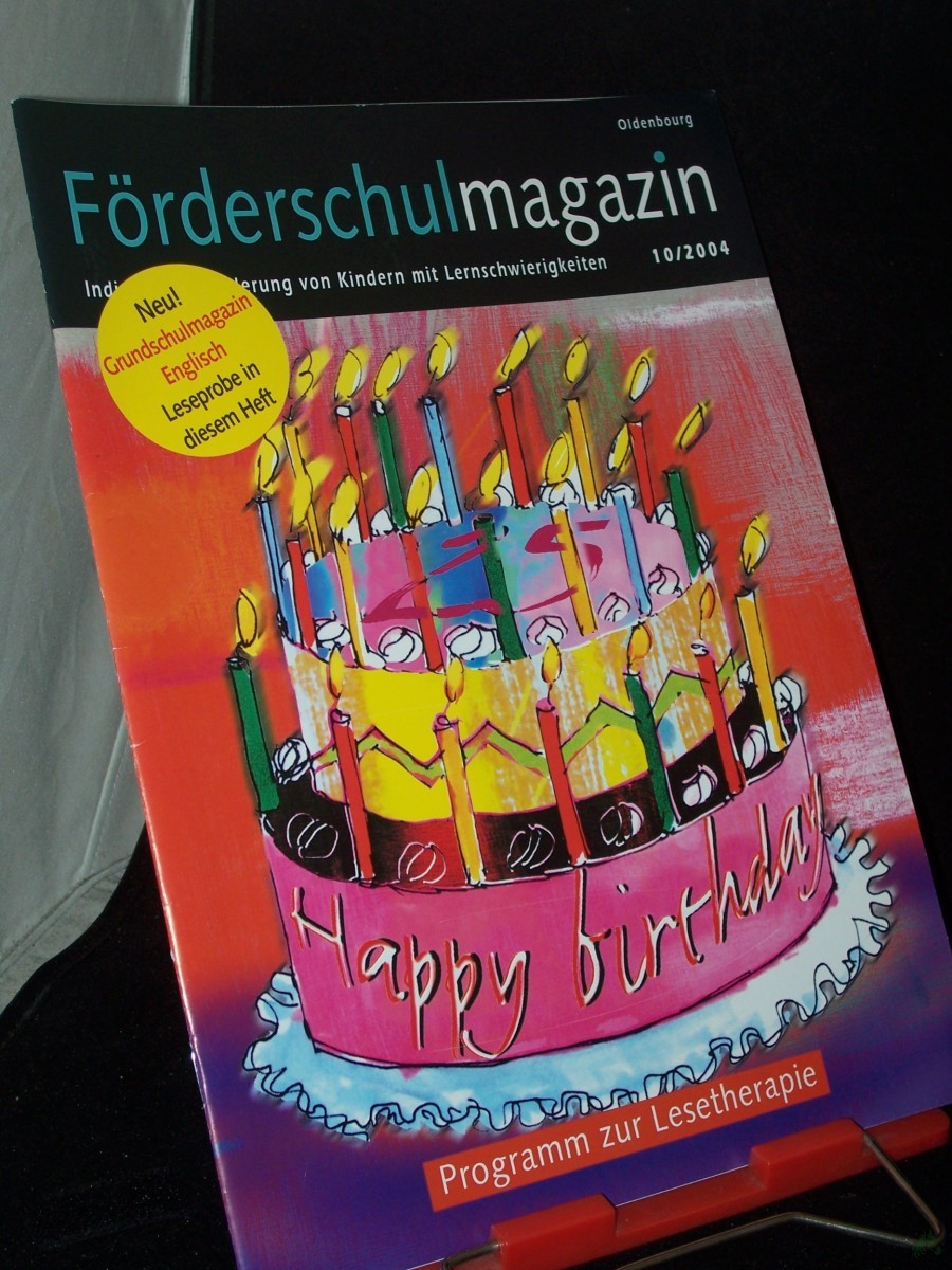 Artikelbild 1 des Artikels “10/2004, programm zur Lesetherapie “