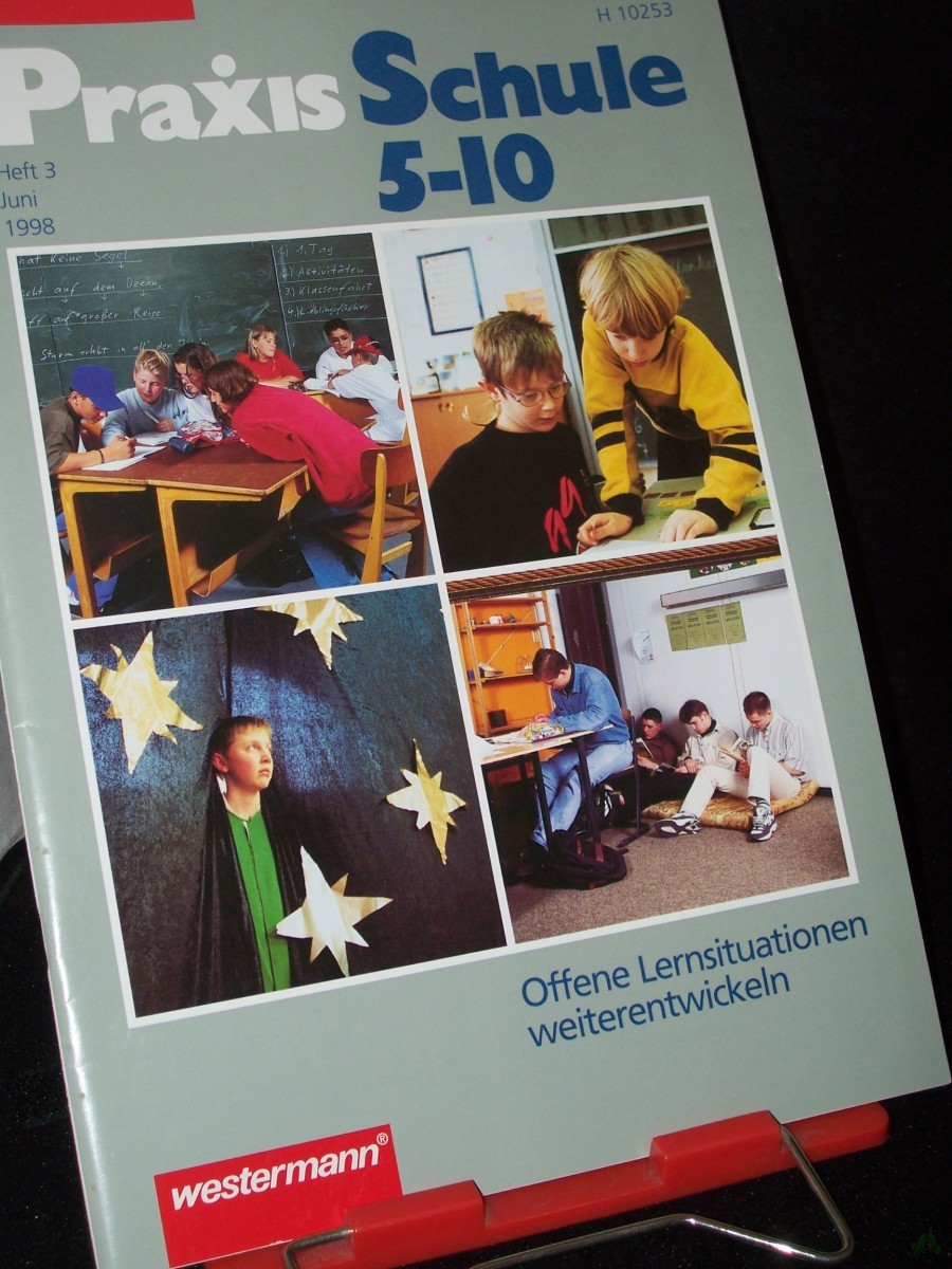 Artikelbild 1 des Artikels “6/1998, Offene Lernsituationen weiterentwickeln “