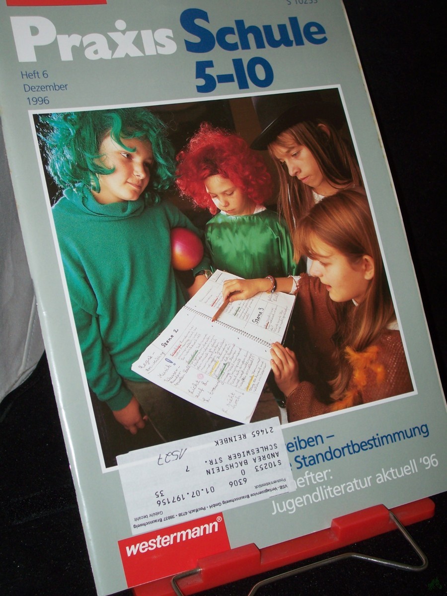 Artikelbild 1 des Artikels “6/1996, Schreiben eine Standortbestimmung “