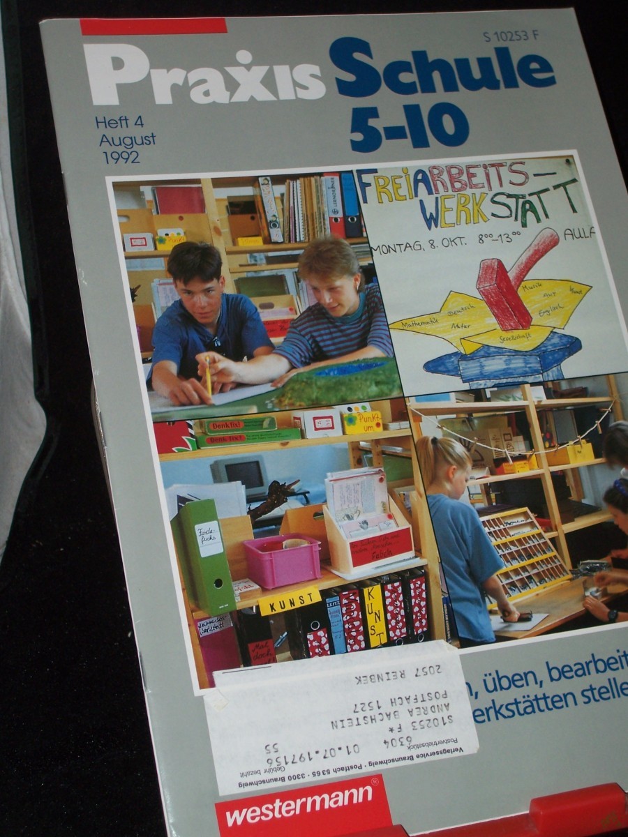 Artikelbild 1 des Artikels “4/1992, Lernwerkstätten stellen sich vor “