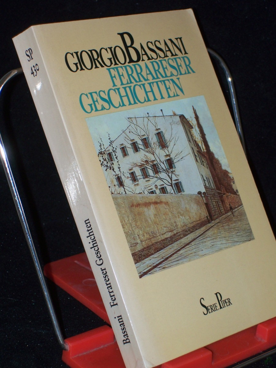 Artikelbild 1 des Artikels “Ferrareser Geschichten / Giorgio Bassani. Aus d. Ital. von Herbert Schlüter “