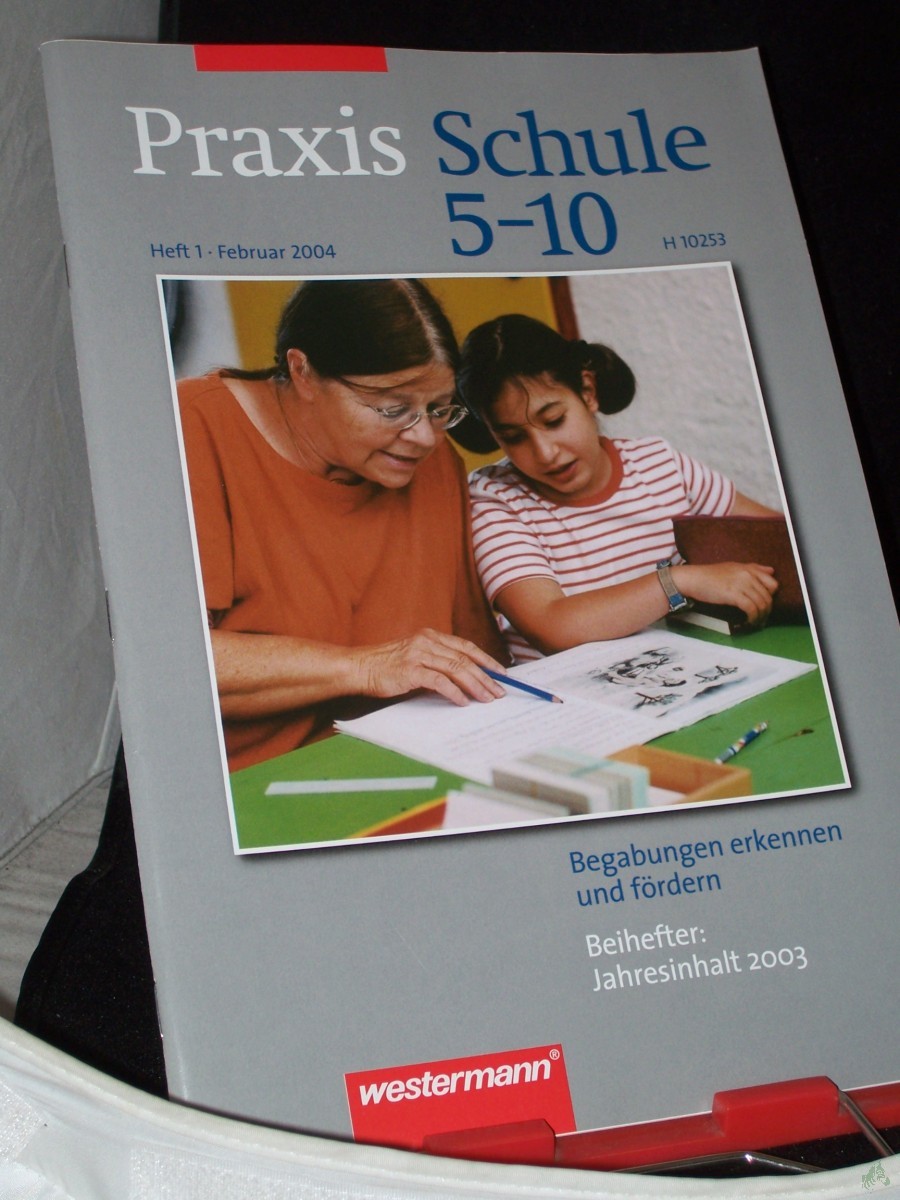 Artikelbild 1 des Artikels “1/2004, Begabungen erkennen “