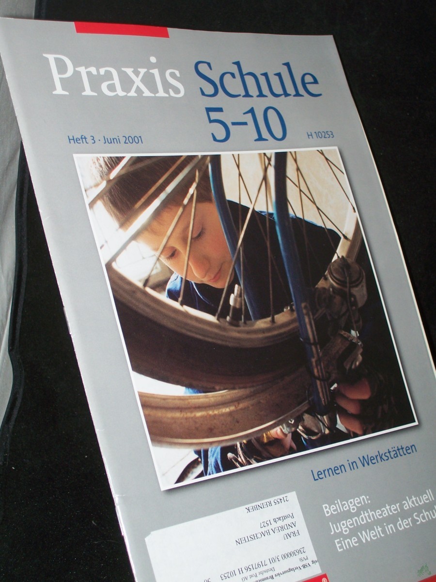 Product image 1 of the product “3/2001, Lernen in Werkstätten ”