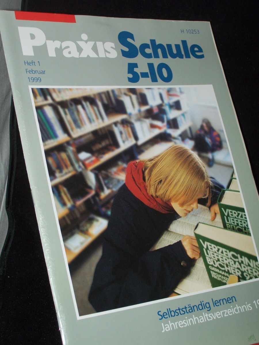 Product image 1 of the product “1/1999, Selbstständig lernen ”
