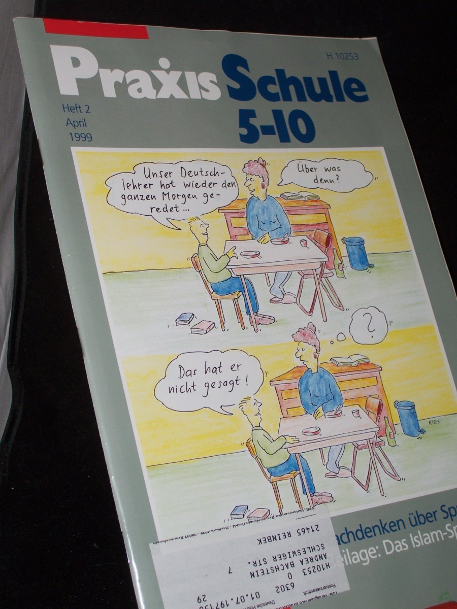 Product image 1 of the product “2/1999, Nachdenken über Sprache ”