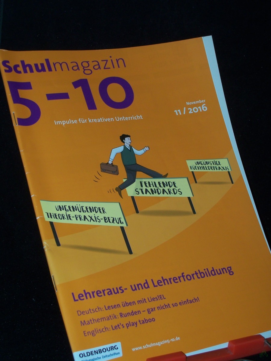 Artikelbild 1 des Artikels “11/2016, Lehreraus- und Lehrerfortbildung “