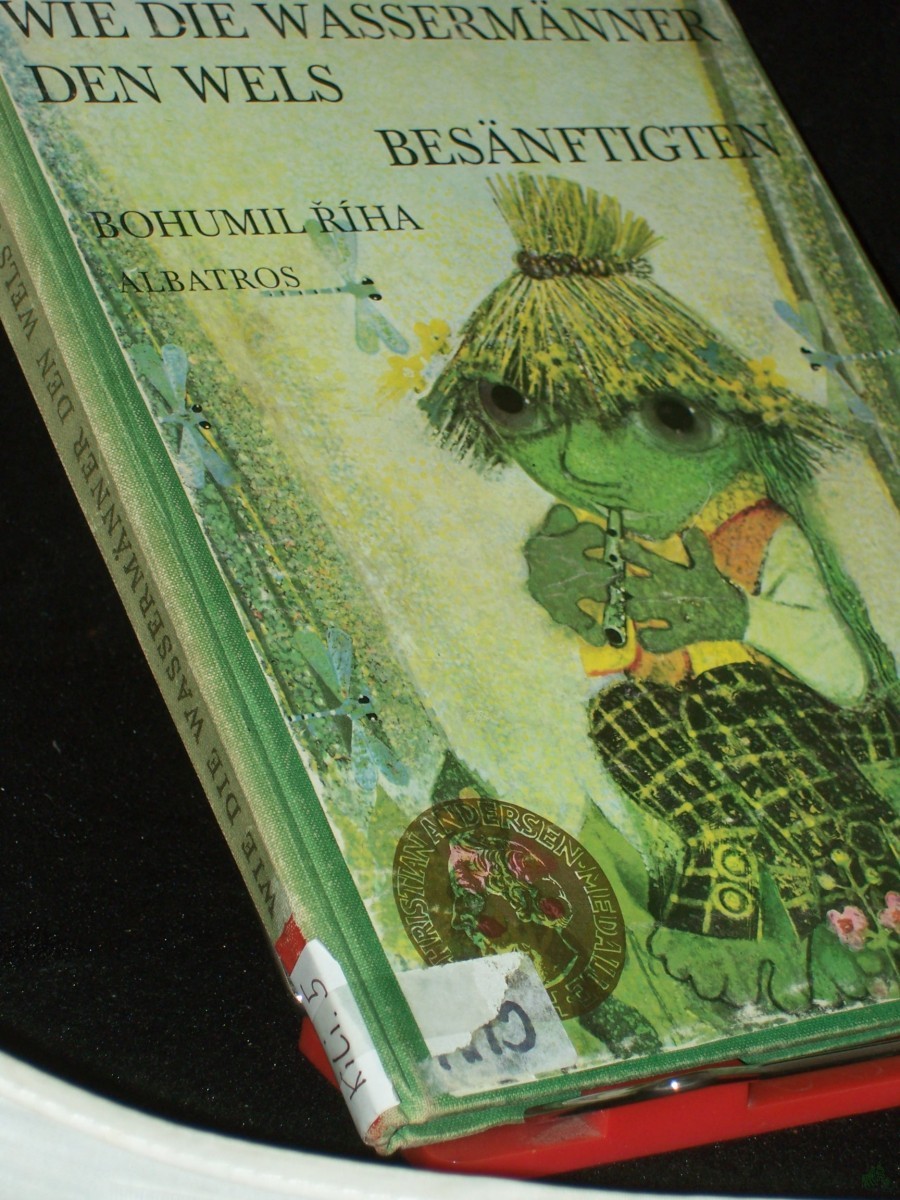 Product image 1 of the product “Wie die Wassermänner den Wels besänftigten / Bohumil Ríha. Ill. von Jan Kudláček. [Dt. Übers. Günther Jarosch] ”