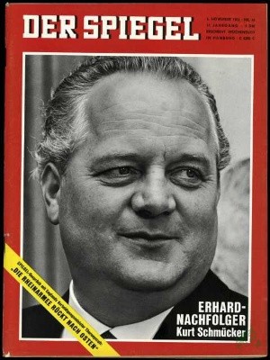 Artikelbild 1 des Artikels “45/1963, Erhard Nachfolger Kurt Schmücker “