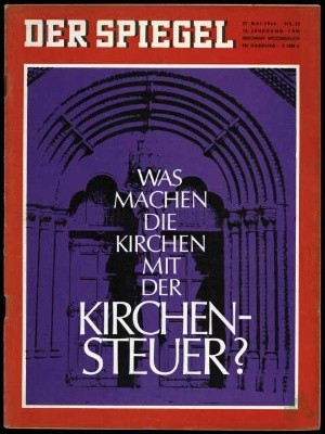 Artikelbild 1 des Artikels “22/1964, Was machen die Kirchen mit der Kirchensteuer? “