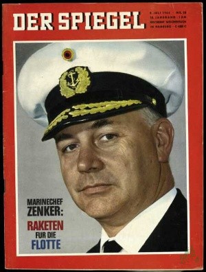 Artikelbild 1 des Artikels “28/1964, Marinechef Zenker, Raketen für die Flotte “