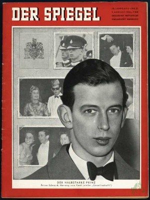 Artikelbild 1 des Artikels “31/1956, Der halbstarke Prinz, Prinz Edward, Herzog von Kent “