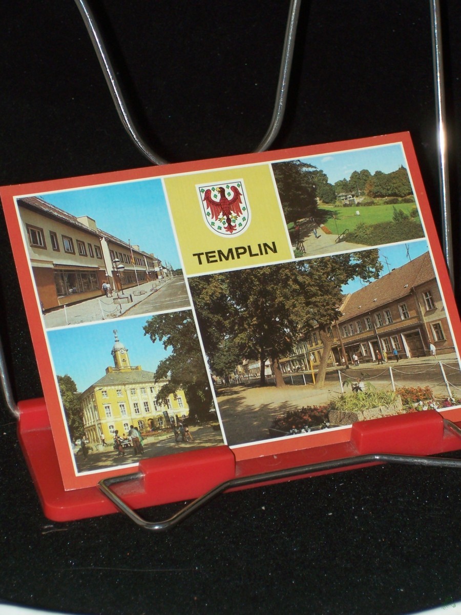 Artikelbild 1 des Artikels “TEMPLIN, staatlich anerkannter Erholungsort, Neubauten am Markt, Uferpromenade am Templiner Kanal, Rathaus, Mühlenstraße, Farbfotos: Kampmann Berlin “