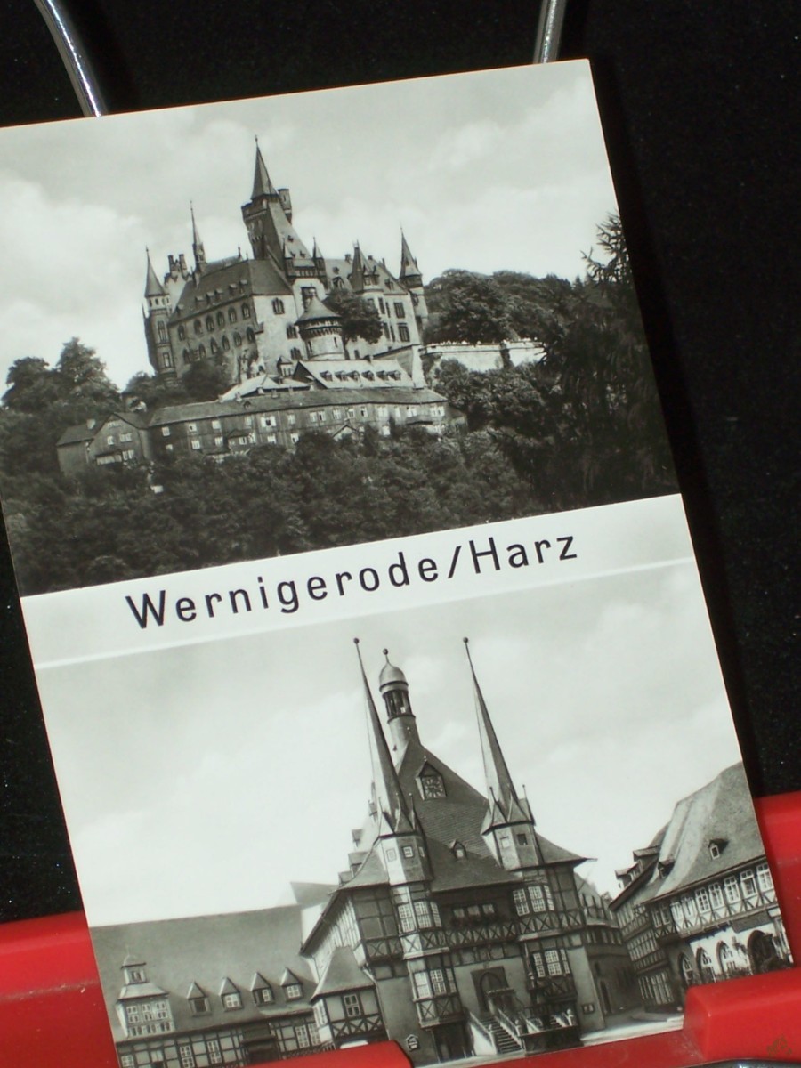 Product image 1 of the product “Wernigerode/Harz, Rathaus, Schloß ”