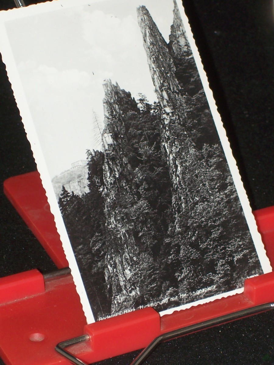 Product image 1 of the product “Bodetal/Harz, Hirschgrund mit Hexentanzplatz ”