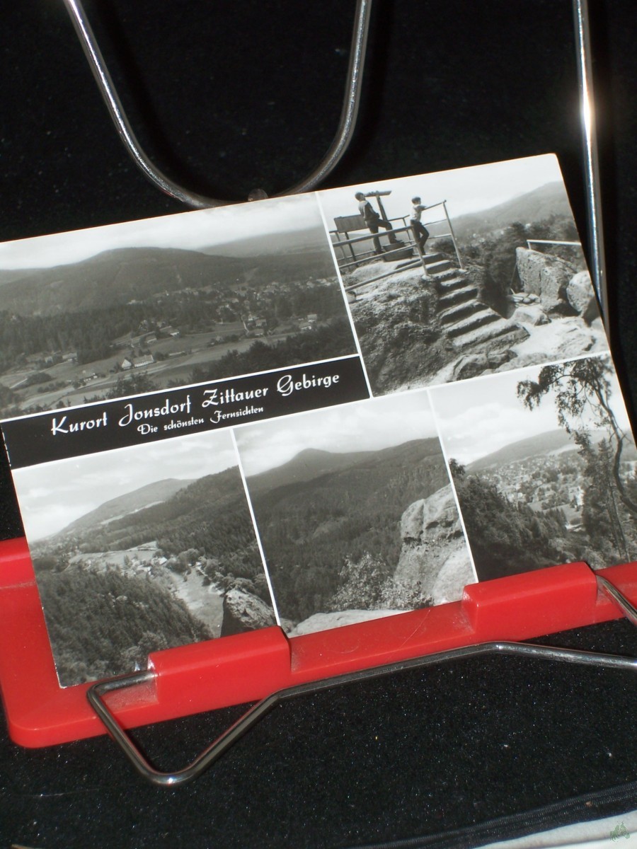 Product image 1 of the product “JONSDORF (Kreis Zittau), Blick vom Jonsberg, Blick vom Nonnenfelsen, Blick von der Bärwand, Blick vom Hieronymus Blick vom Buchberg ”