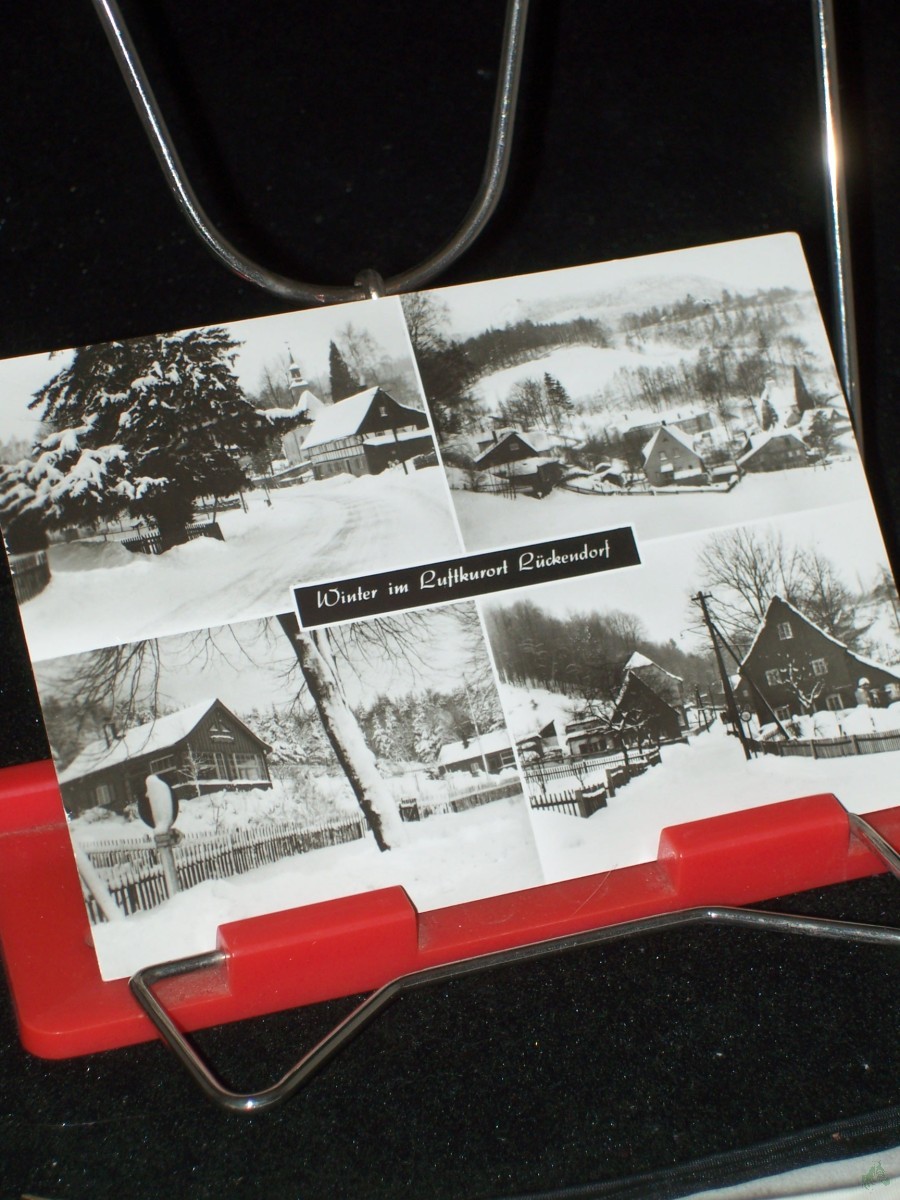 Product image 1 of the product “LÜCKENDORF (Kreis Zittau) staatlich anerkannter Erholungsort, Winter im Kurort Lückendorf ”