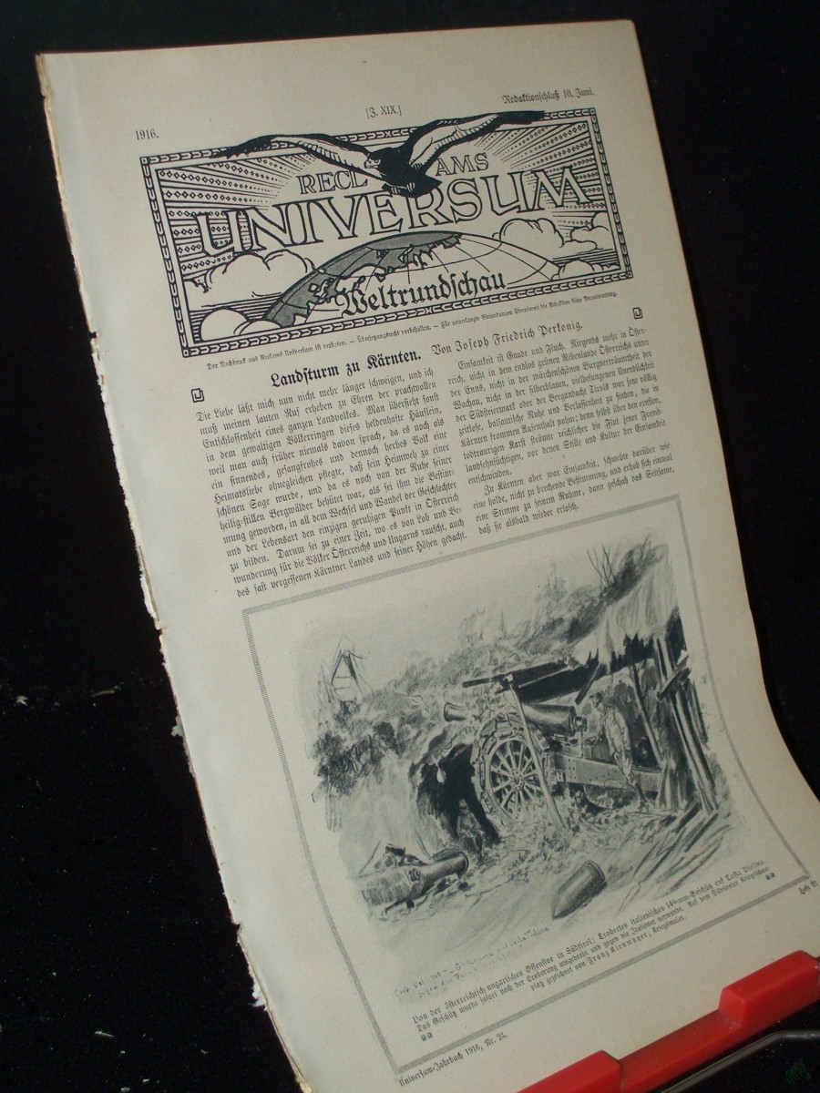 Product image 1 of the product “Juni 1916, Landsturm zu Kärnten ”