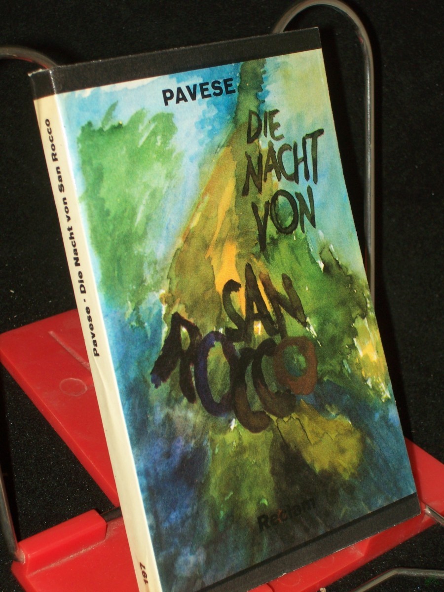 Artikelbild 1 des Artikels “Die Nacht von San Rocco : Erzählungen / Cesare Pavese. [Aus d. Ital. Übers. von Charlotte Birnbaum. Ausw. u. Nachw. von Klaus Bochmann] “