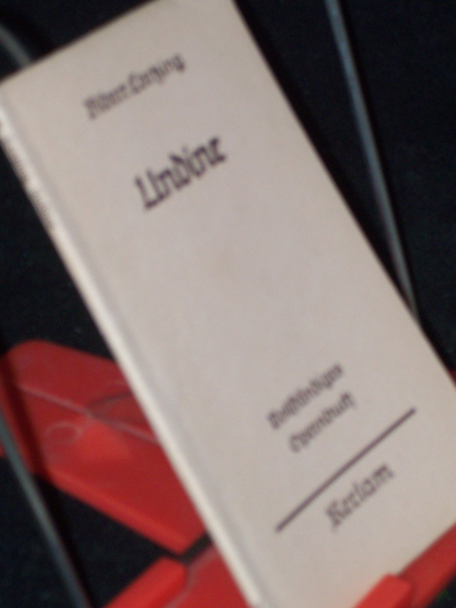 Artikelbild 1 des Artikels “Undine : Romant. Zauberoper in 4 Aufz. ; Vollst. Buch ; Nach Fouqués Erzählg frei bearb. / Musik v. Albert Lortzing. Hrsg. u. eingel. v. Georg Richard Kruse “