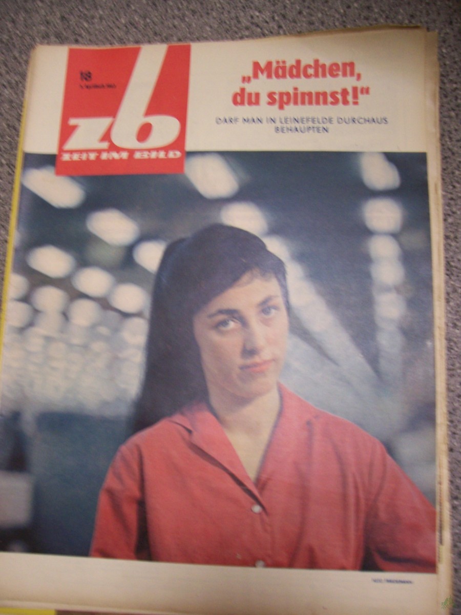 Artikelbild 1 des Artikels “5/1965 Mädchen du spinnst darf man in Leinefelde durchaus behaupten “