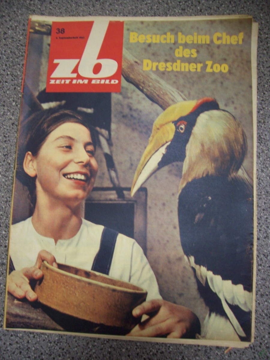 Artikelbild 1 des Artikels “3/1963 Besuch beim Chef des Dresdner Zoo “