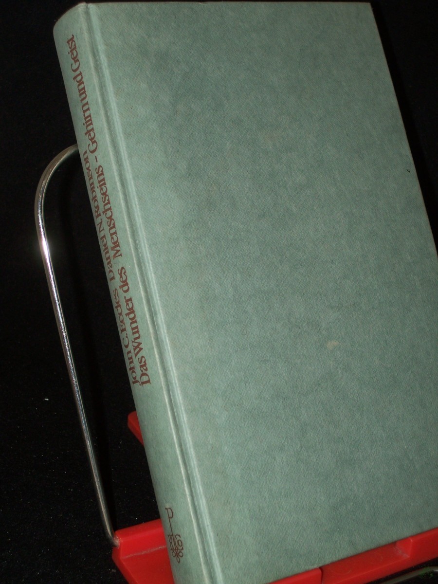 Artikelbild 1 des Artikels “Das Wunder des Menschseins - Gehirn und Geist / John C. Eccles ; Daniel N. Robinson. [Aus d. Engl. von Agnes u. Peter Löns] “