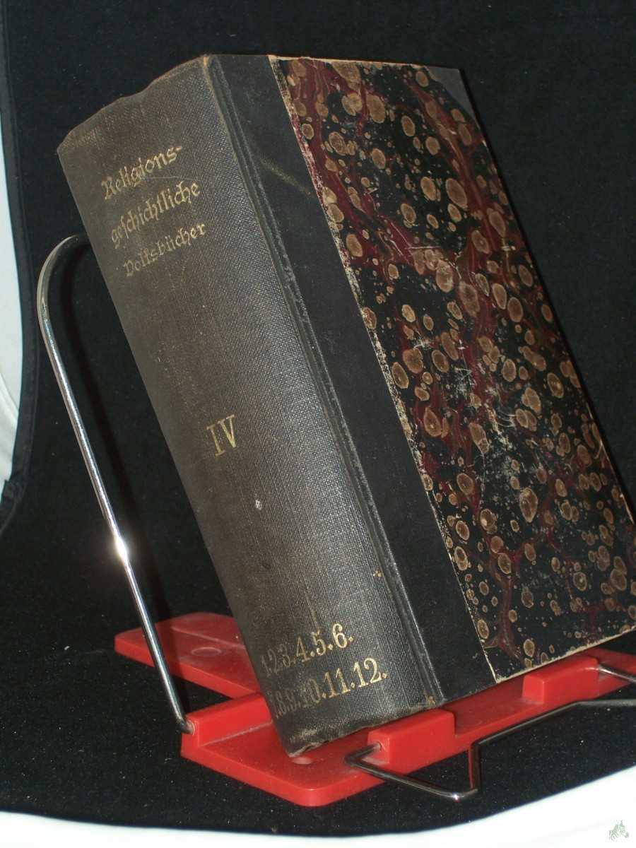 Product image 1 of the product “Religionsgeschichtliche Volksbücher für die deutsche christliche Gegenwart / 4] Religionsgeschichtliche Volksbücher für die deutsche christliche Gegenwart Reihe 4, Kirchengeschichte ”