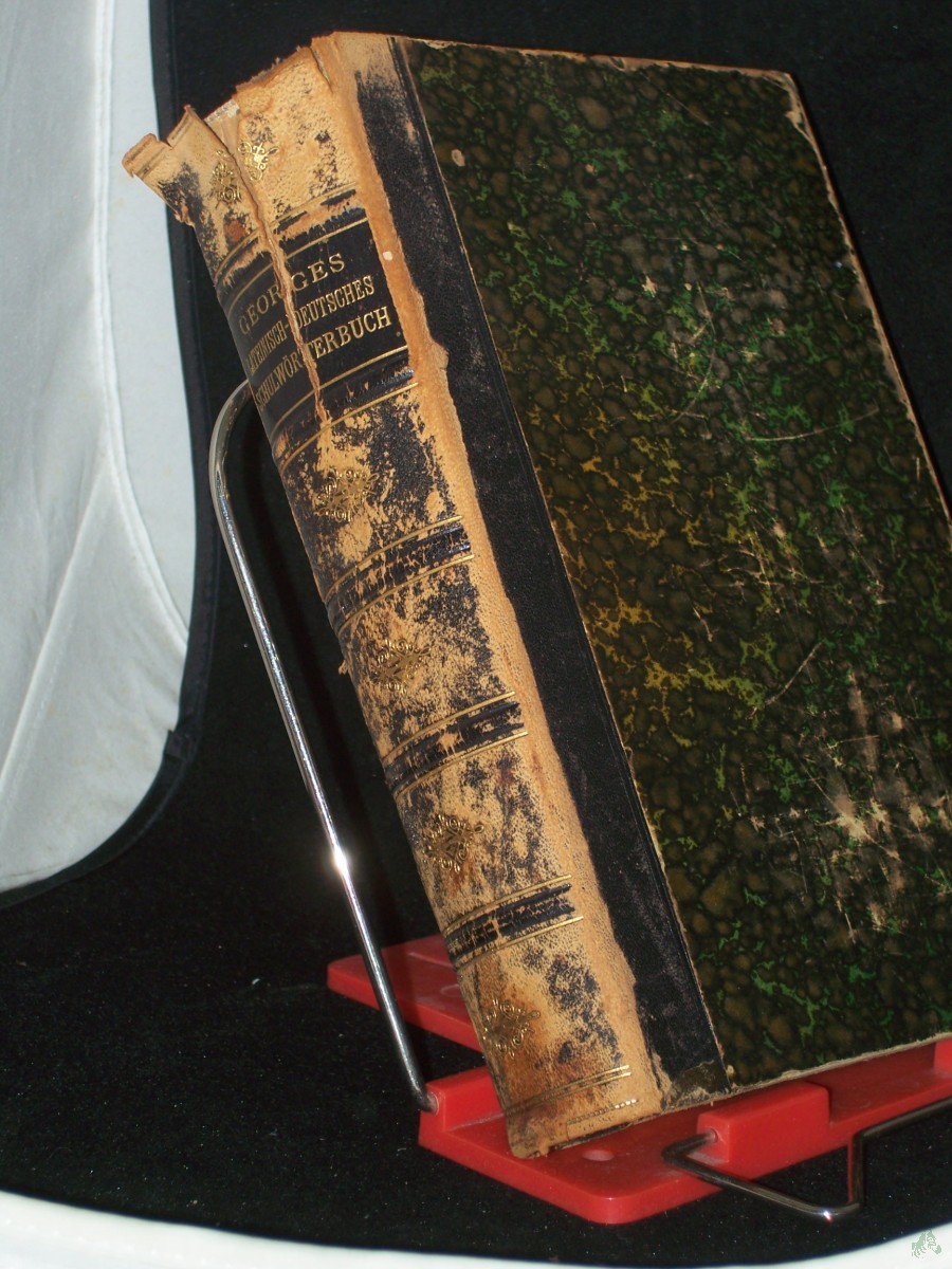 Product image 1 of the product “Georges, Karl Ernst: Lateinisch-deutsches und deutsch-lateinisches Schulwörterbuch||Teil: Th. 1., Lateinisch-deutsches Schulwörterbuch zu Terentius Cesar, Cicero, Sallustius... Mit Anhang: Wörterbuch d. Eigennamen ”