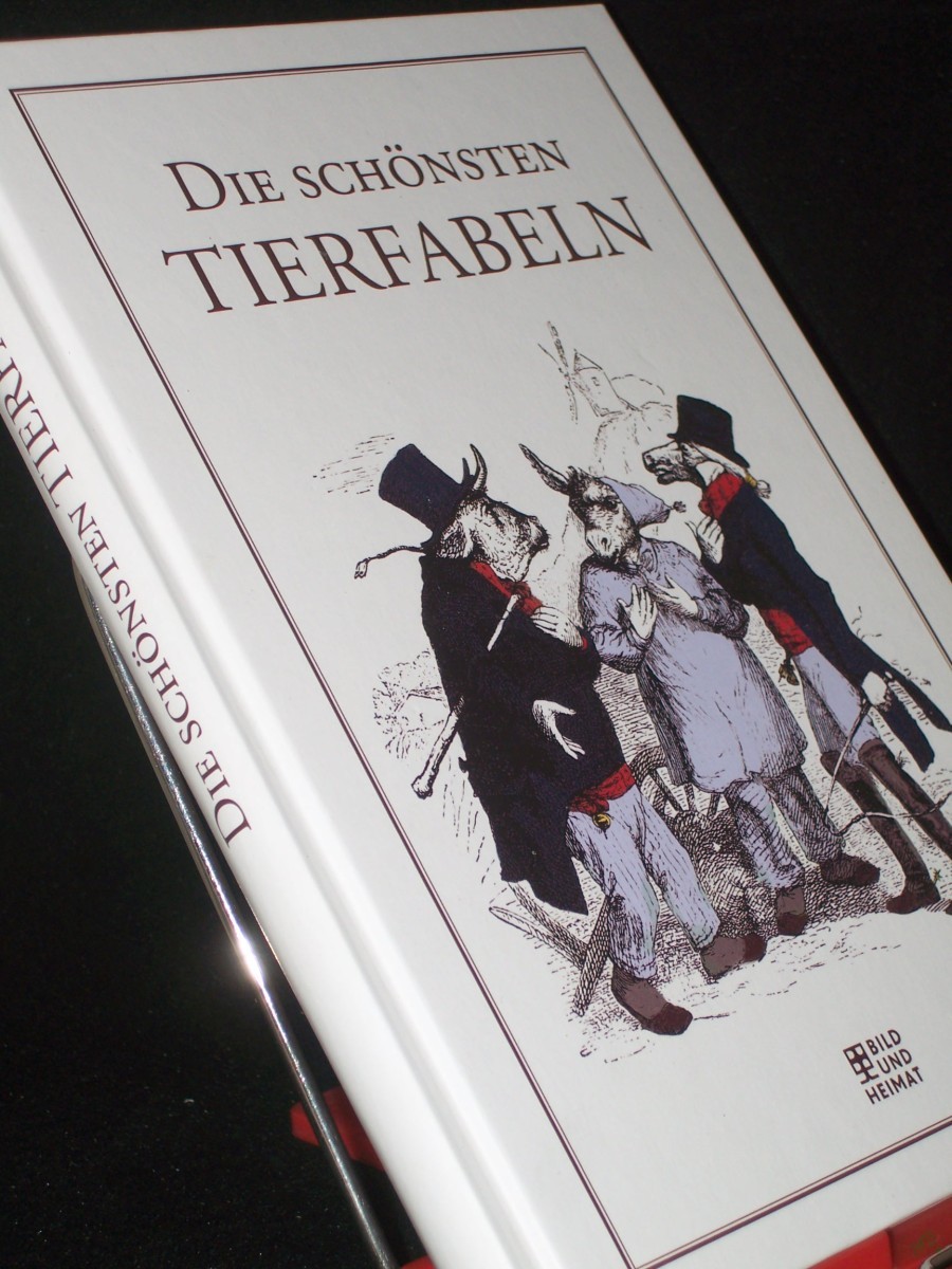 Artikelbild 1 des Artikels “Die schönsten Tierfabeln / ausgesucht von Dennis Grabowsky ; mit Illustrationen von Grandville “