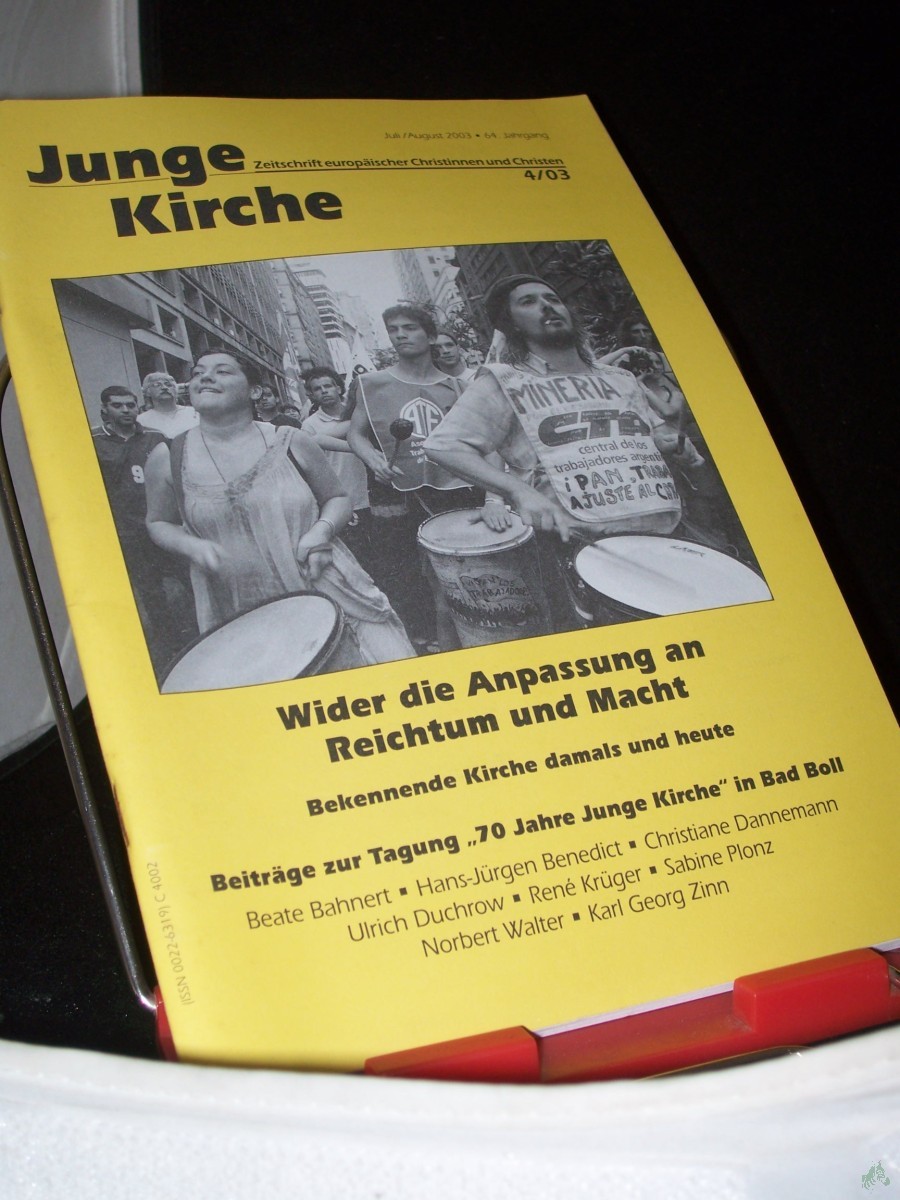 Artikelbild 1 des Artikels “4/2003, Wider die Anpassung an Reichtum und Macht “