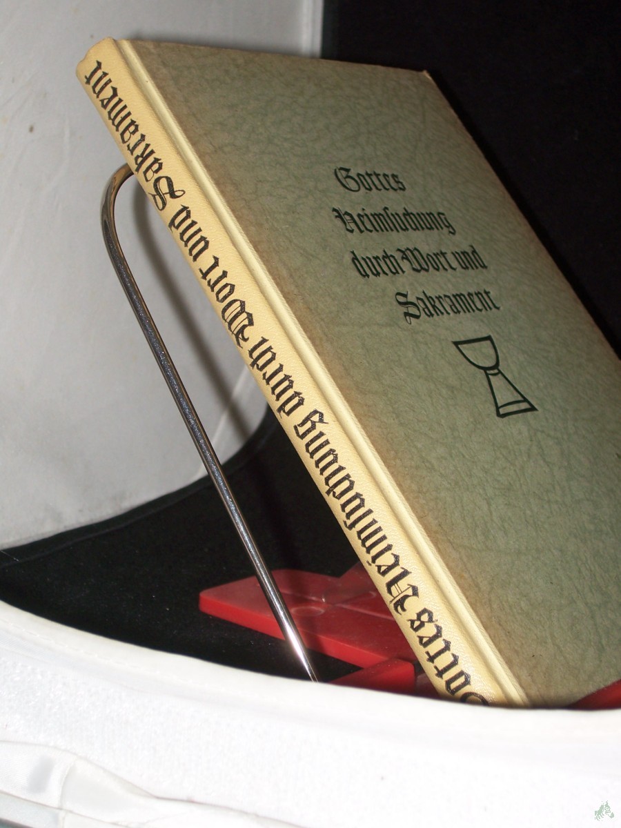 Artikelbild 1 des Artikels “Gottes Heimsuchung durch Wort und Sakrament : Ein Beitr. zur biblisch-reformatorischen Lehre vom geistl. Amt d. Brüdern im Amt dargeboten vom Pastoralkolleg Ilsenburg / Hrsg. von Horst Lahr u. Wilhelm von Rohden “