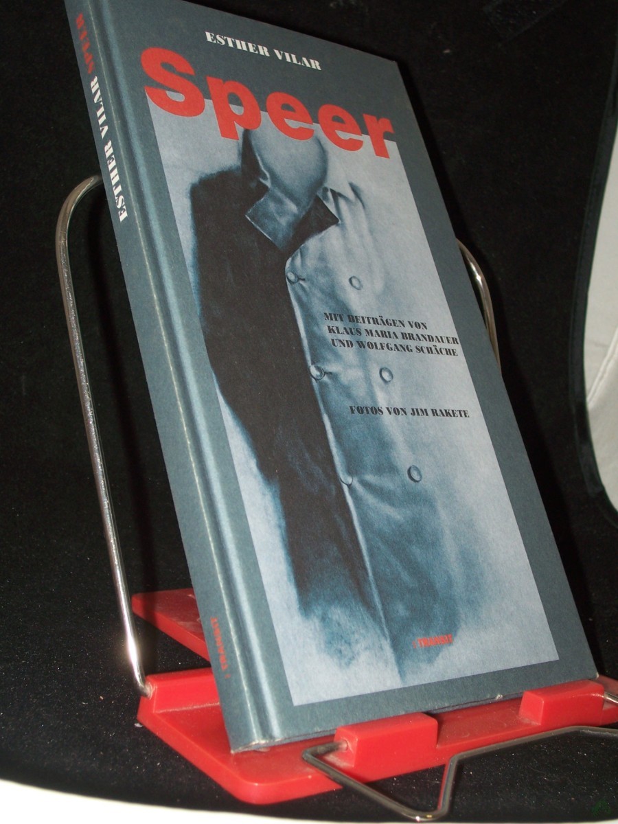 Artikelbild 1 des Artikels “Speer / Esther Vilar. Mit Beitr. von Klaus Maria Brandauer und Wolfgang Schäche. Fotos Jim Rakete “