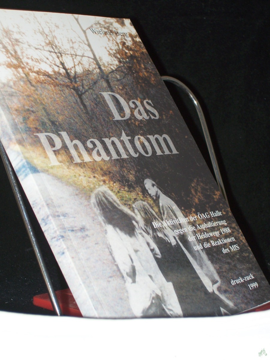 Artikelbild 1 des Artikels “Das Phantom : die Aktivitäten der Ökologischen Arbeitsgruppe (ÖAG) Halle gegen die Asphaltierung der Heidewege 1988 und die Reaktionen des MfS ; mit 73 Dokumenten als Faksimile / Wieland Berg. Hrsg. von der Ökologischen Arbeitsgruppe beim E “