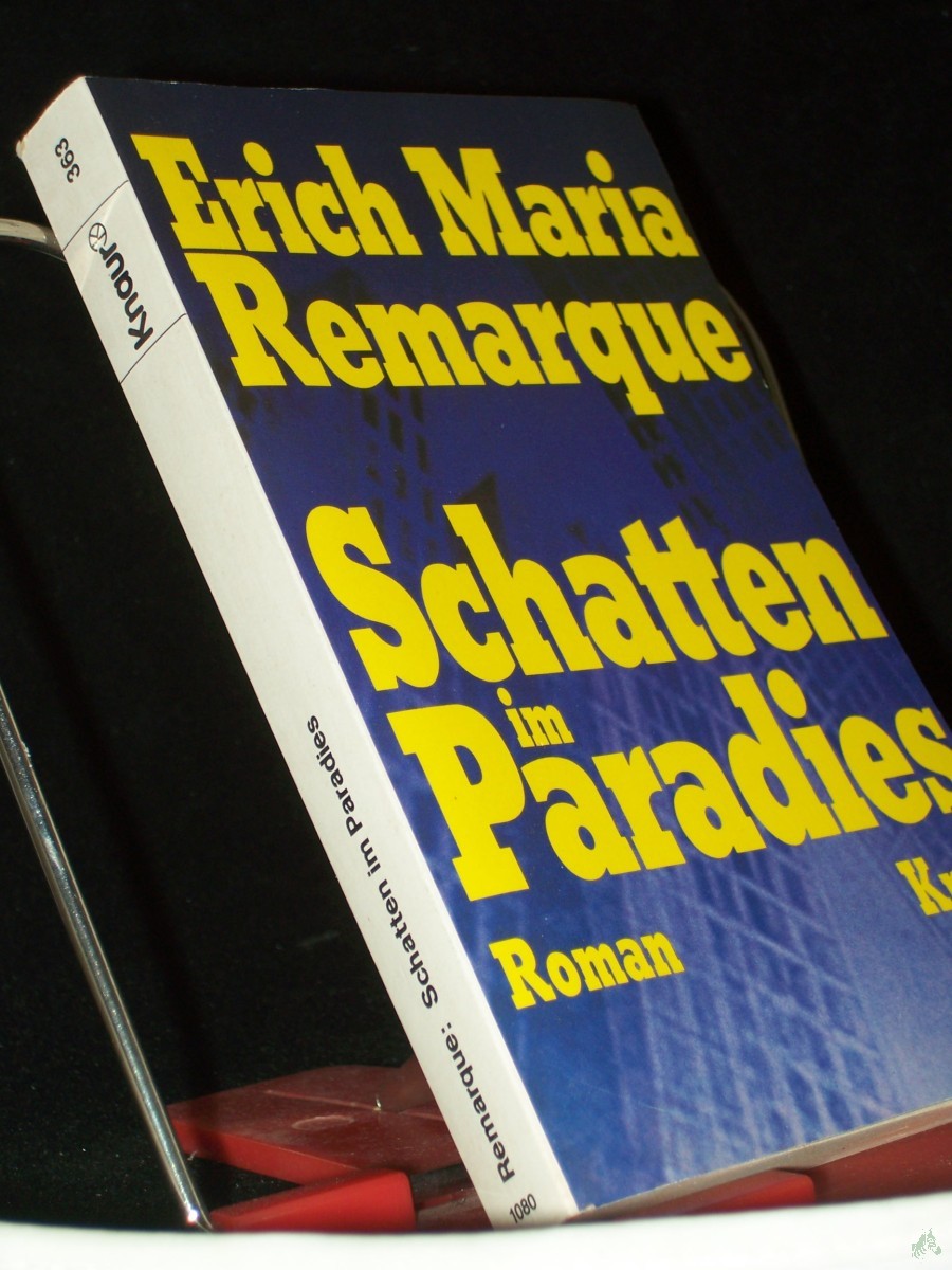 Artikelbild 1 des Artikels “Schatten im Paradies : Roman / Erich Maria Remarque “