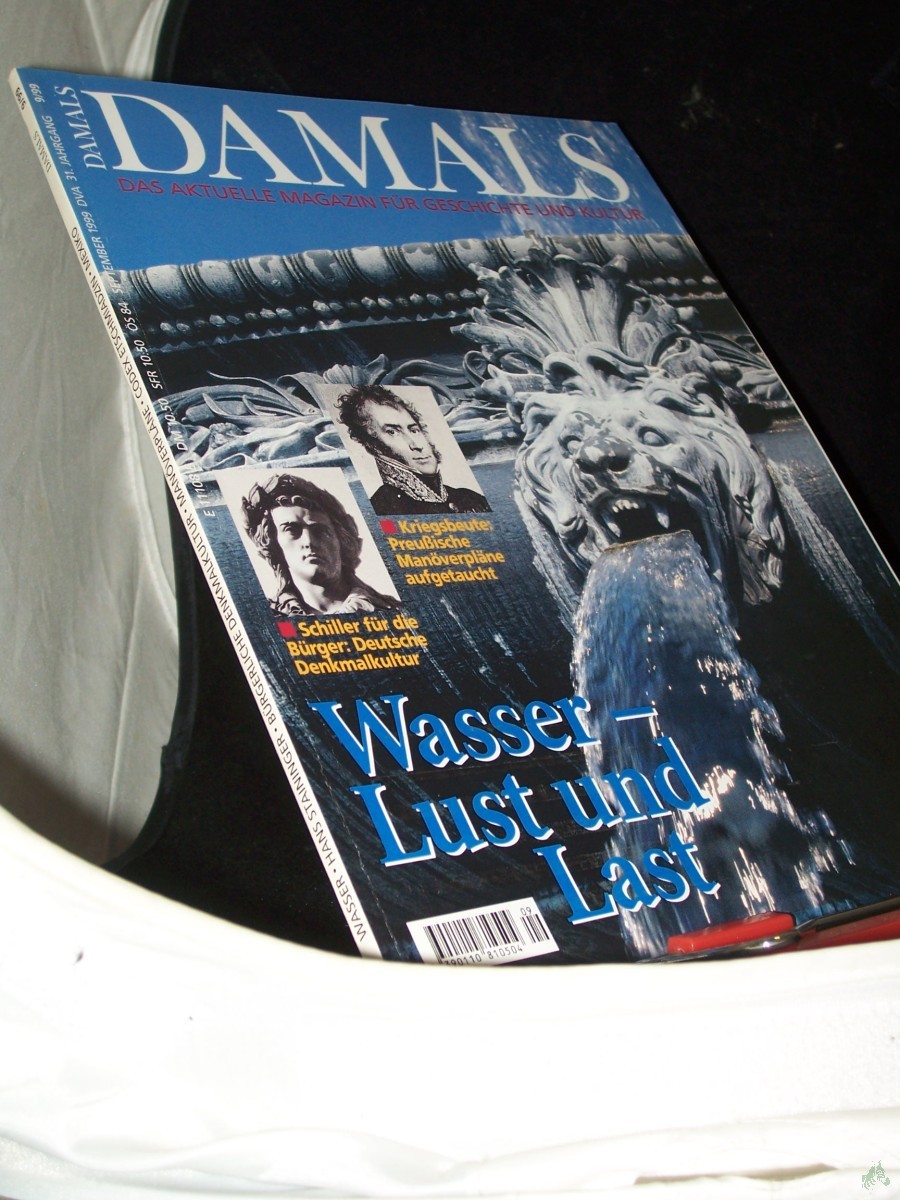 Product image 1 of the product “9/1999, Wasser Lust und Last ”