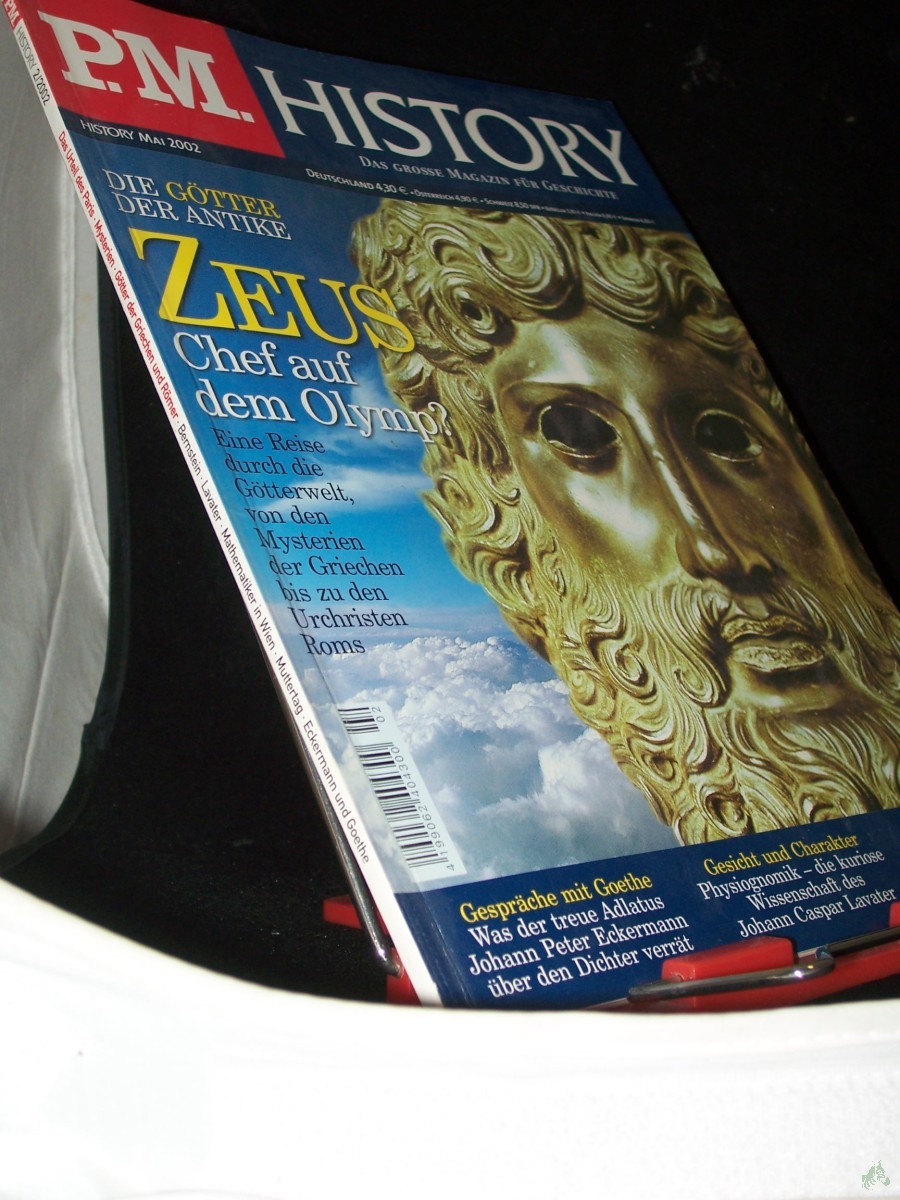Artikelbild 1 des Artikels “Mai 2002, Zeus, Chef auf dem Olymp? “