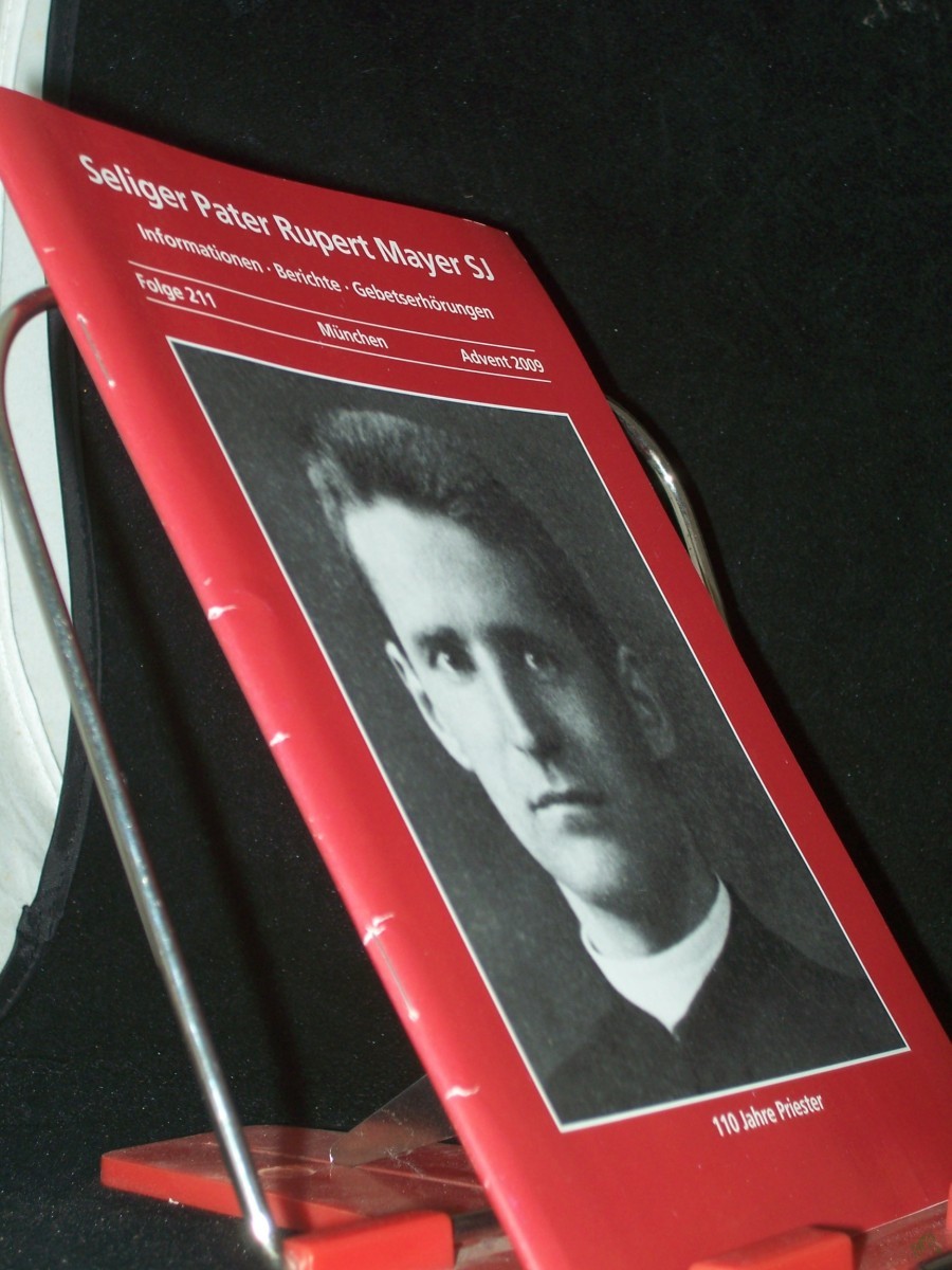 Product image 1 of the product “Seliger Pater Rupert Mayer SJ, Folge 211, Advent 2009 ”