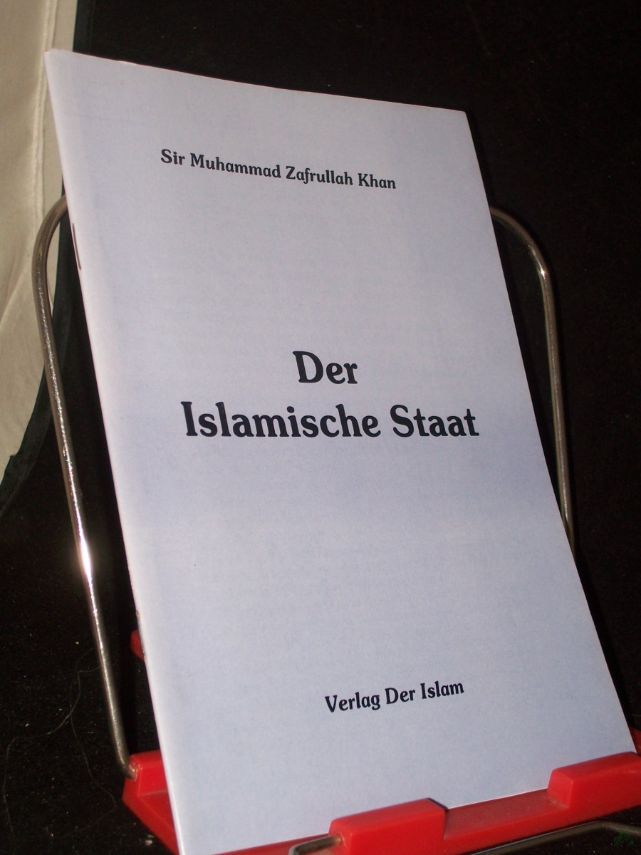 Product image 1 of the product “Der islamische Staat / Sir Muhammad Zafrullah Khan ”