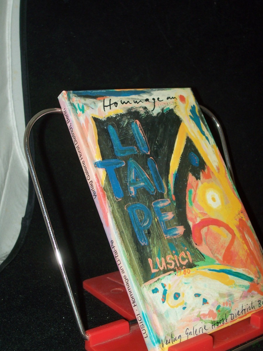 Product image 1 of the product “Hommage an Li-tai-pe / Lusici. Galerie Horst Dietrich, Berlin ”