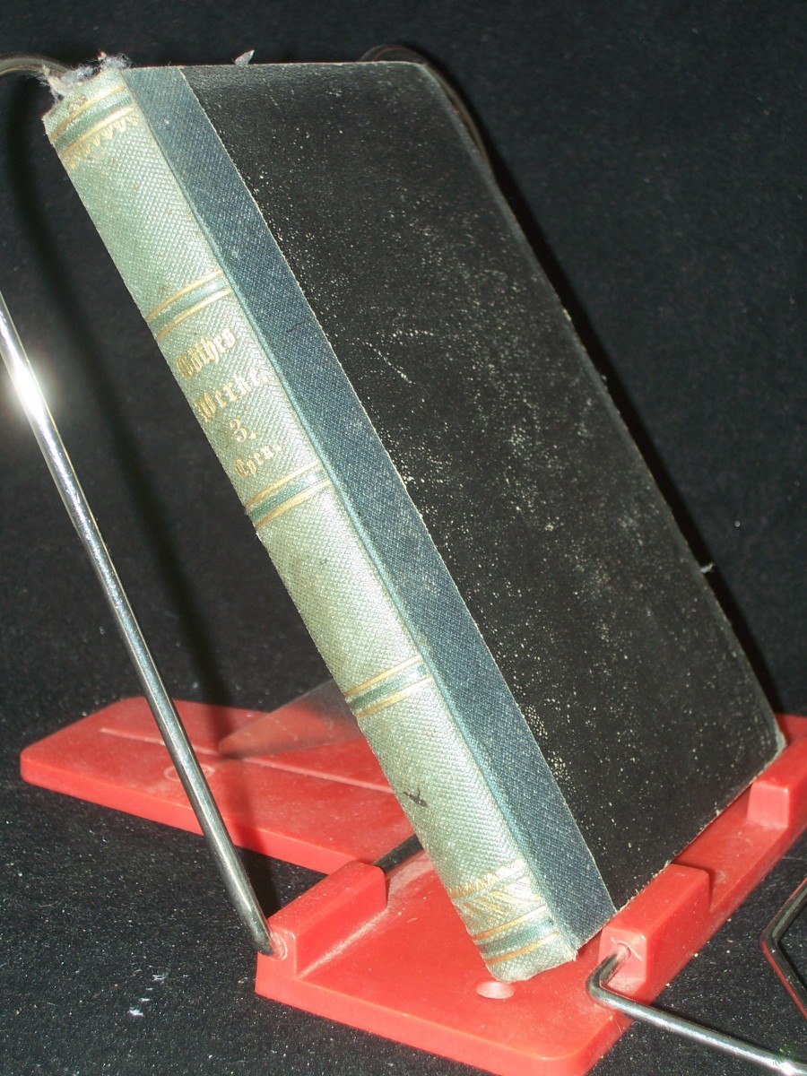 Product image 1 of the product “Goethes Werke, dritter Band, 3. Band, EPEN ”