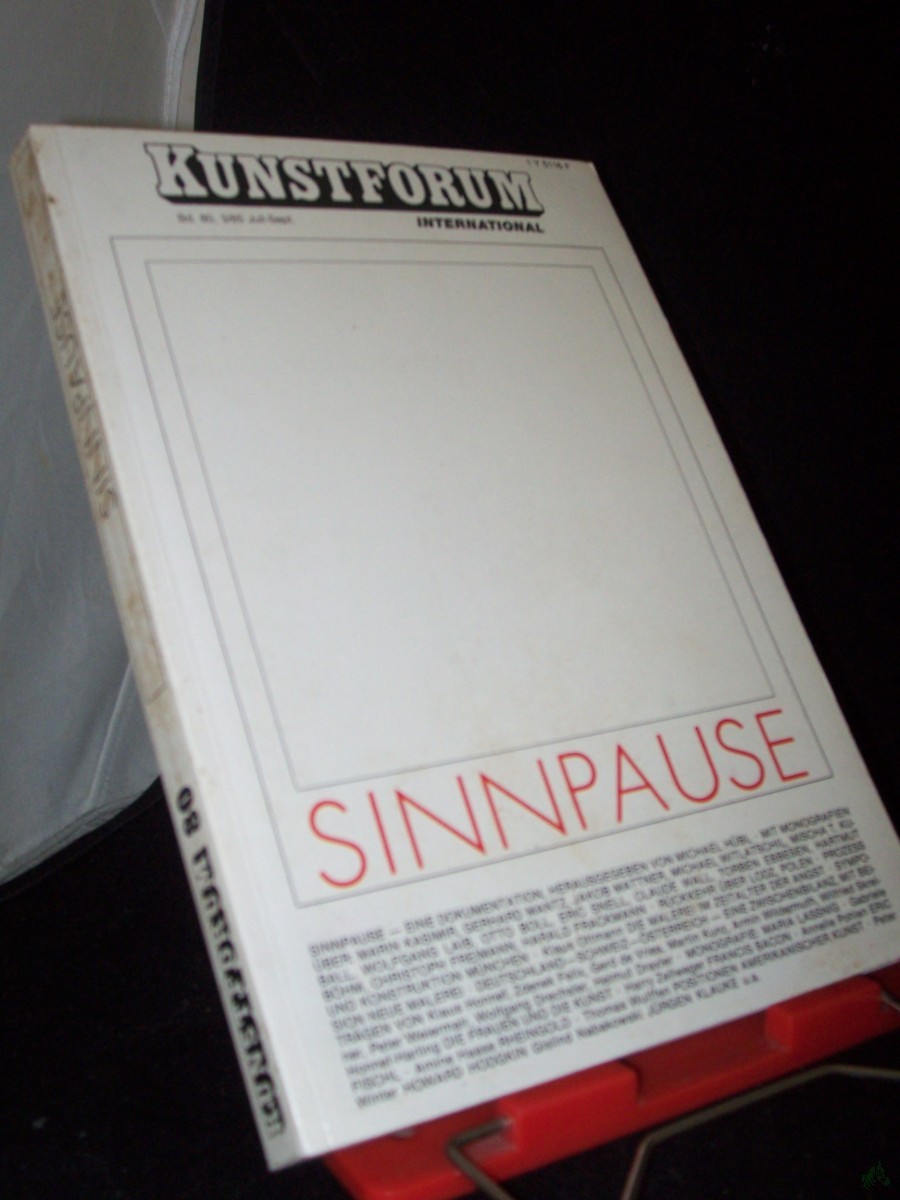Product image 1 of the product “80, 3/85, SINNPAUSE ”