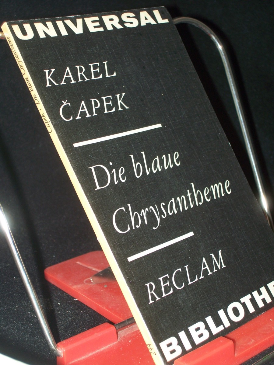 Artikelbild 1 des Artikels “Die blaue Chrysantheme / Karel Capek. [Aus d. Tschech. übertr. von Grete Ebner-Eschenhaym. Mit e. Skizze von F. C. Weiskopf] “